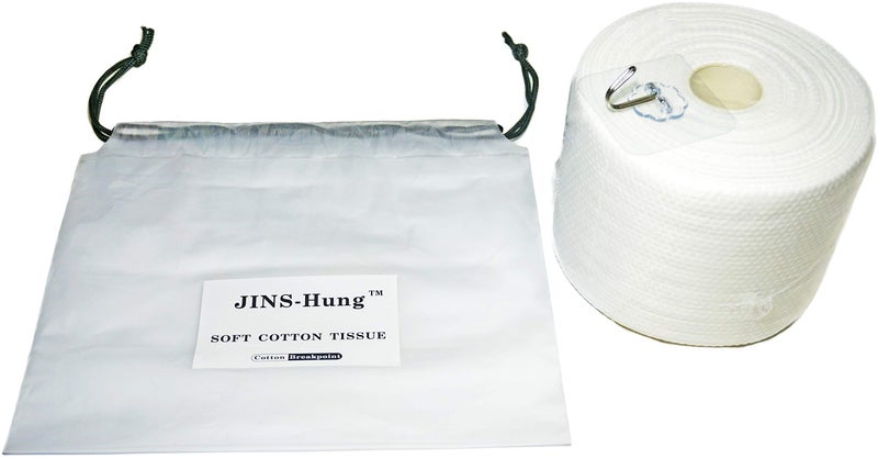 JINS-Hung Natural Disposable Facial Towel - 100% Soft Terry Cloth Fabric - Makeup Remover Tissues - Professional Everyday Comfort Facial Towel (80Pcs/Roll) - Image 4
